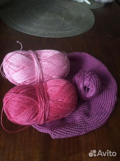 Пряжа нитки для вязания хлопок