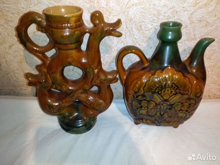 Керамические кувшины СССР Скопино