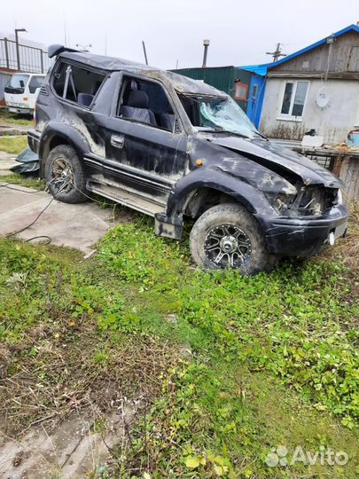 Toyota Land Cruiser Prado 3.4 AT, 1997, битый, 165 000 км
