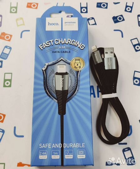 Кабель USB на Lightning X38 1м