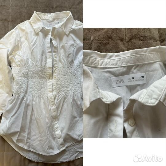 Блузки, сарафан, юбка, брюки (130-134)