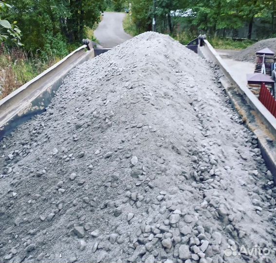 Щебень песок гравий отсев щпс земля С доставкой