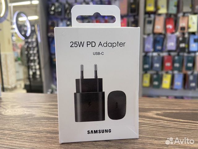 Адаптер Samsung USB-C - 25W (быстрая зарядка)