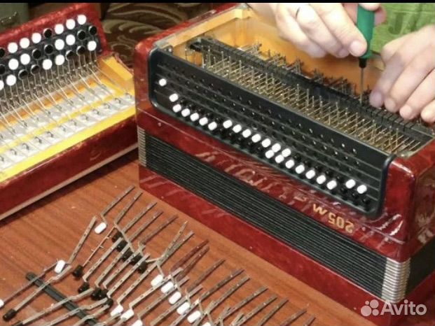 Баяны и гармони настройка ремонт