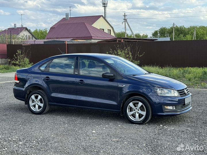 Volkswagen Polo 1.6 AT, 2017, 118 500 км