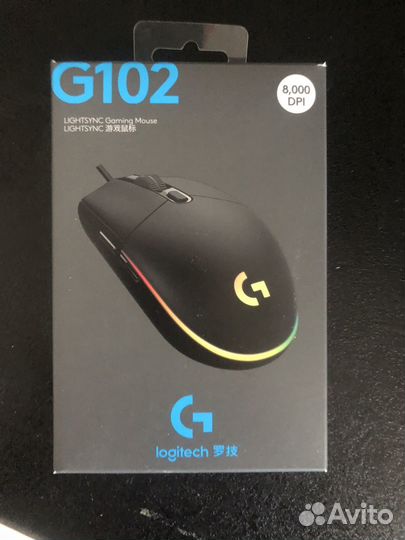 Игровая мышь logitech g102