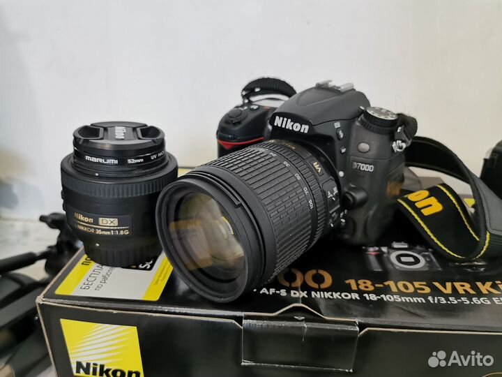 Фотоаппарат nikon d7000, комплект