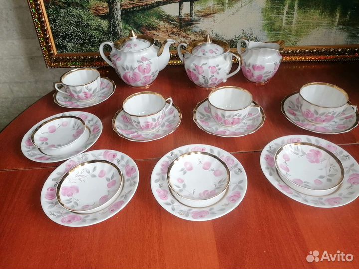 Чайный сервиз вербилки