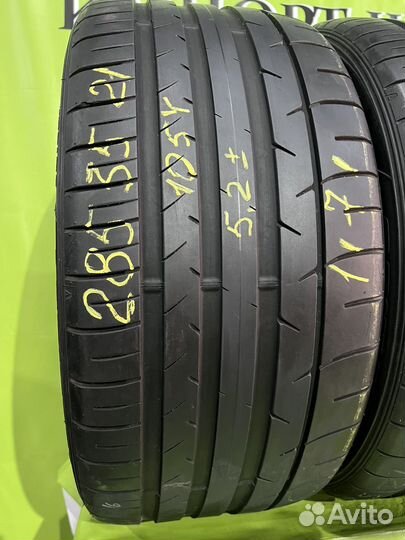 Dunlop SP Sport Maxx 050+ 325/30 R21 и 285/35 R21 108Y