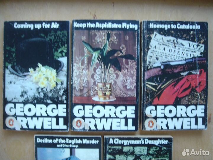 Книги на англ. языке Джорджа Оруэла, Генри Миллера