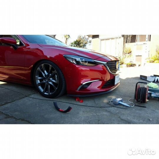 Юбка переднего бампера Mazda 6 GJ 2012-2023