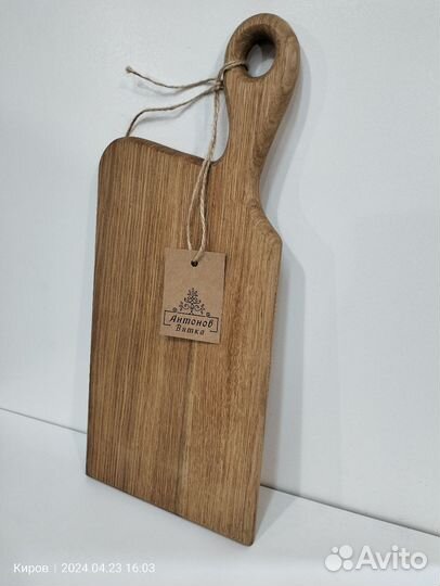 Доска разделочная из массива дуба