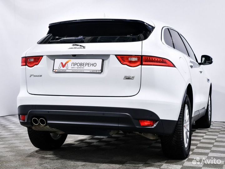 Jaguar F-Pace 2.0 AT, 2019, 107 626 км