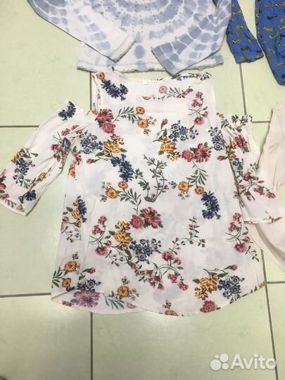 Блузки р 42-44 лето бренды Vila Promod Springfield