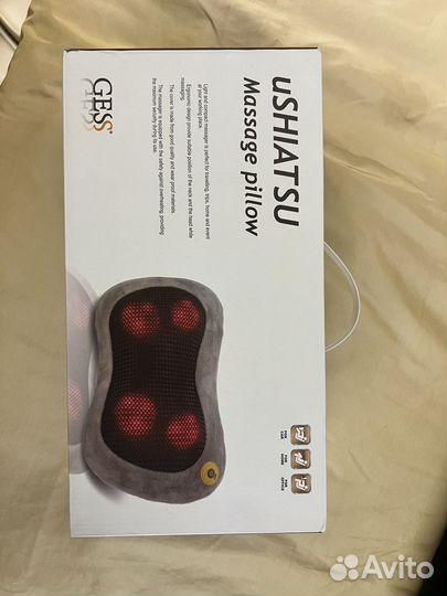 Массажная подушка для шеи