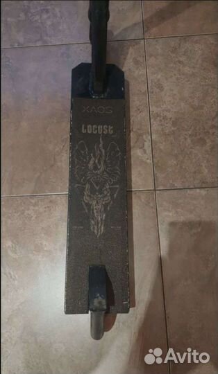 Самокат Трюковой xaos Locust,черный