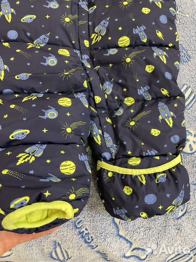 Комбинезон зимний (можно холодная осень) 80р