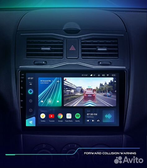 Магнитола Teyes CC3 2k 3/32 4G Qled на LADA Granta