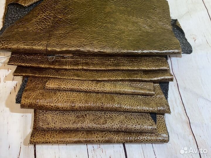 Экокожа для рукоделия в кусках