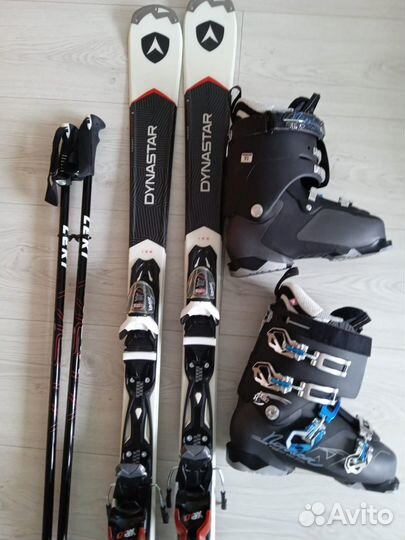 Горные лыжи комплект