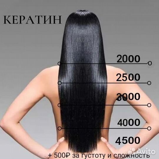 Кератиновое выпрямление Ботокс Востоновление волос