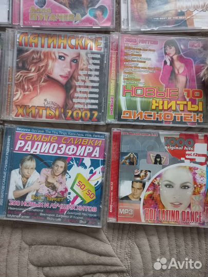 Музыкальные cd диски бу