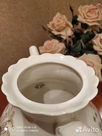 Чайник большой керамический СССР