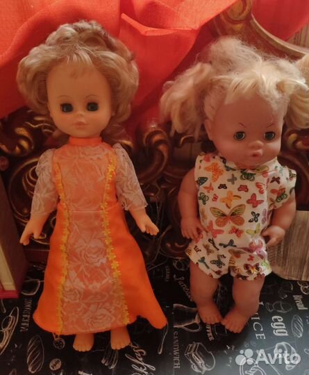 Мягкая игрушки куклы Винтаж ретро СССР