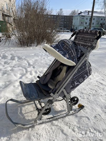 Санки коляска