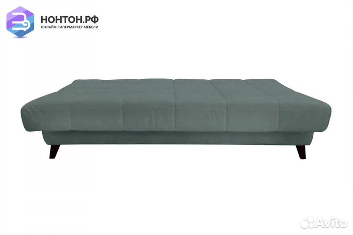 Диван книжка Куба темно-серый