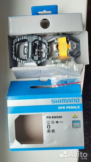 Педали контактные Shimano PD-EH500