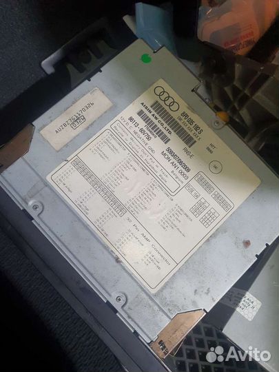 Головное устройство RNS-E Audi A4 b6 b7