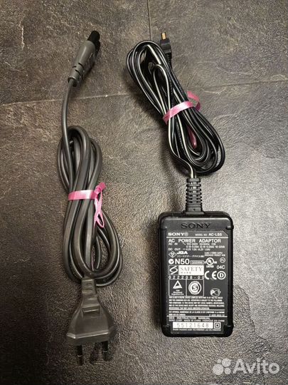 Сетевой адаптер sony AC-LS5