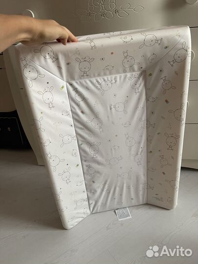 Пеленальный матрасик с твердым основанием cebabeby