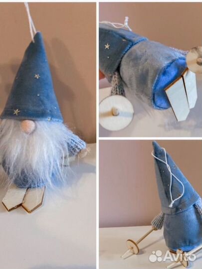 Новогодний декор новый гномики