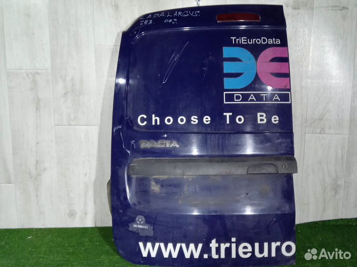 LADA largus Dacia дверь багажника левая