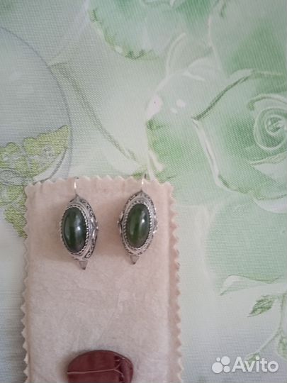 Серебряные серьги