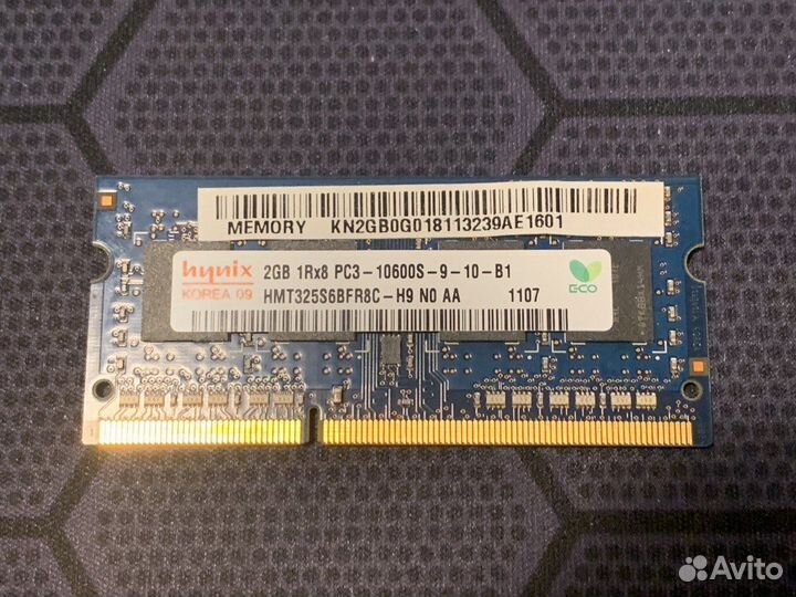 Память DDR3 SO-dimm Hynix 4Gb (комплект 2х2Gb)