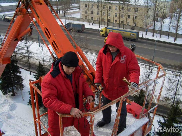 Аренда и услуги телескопической автовышки