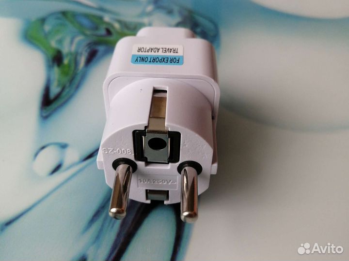Сетевой переходник с китайских на евро евровилку