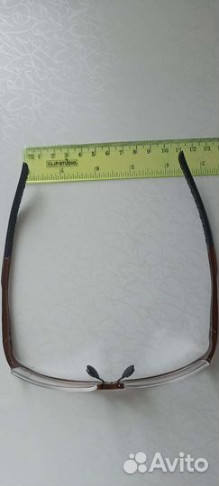 Оправа элитные крутые очки мужские цв. коричневый