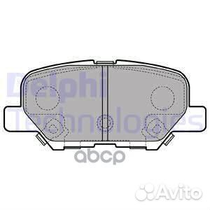 Колодки тормозные дисковые зад LP2501 Delphi