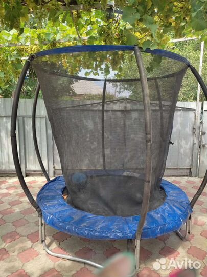 Батут с сеткой