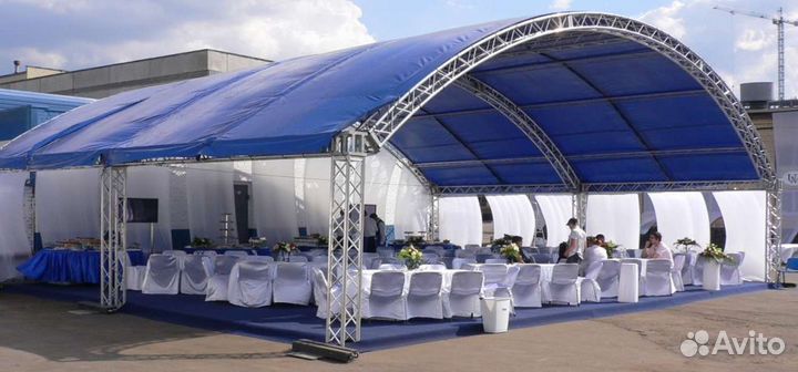 Тенты для навесов и беседок