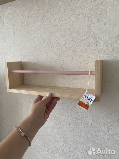 Полки монтессори сканди в детскую девочки