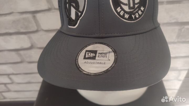 Кепка NBA Brooklyn Nets New Era gray (M/L)