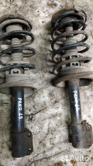 Амортизаторы передние рено 19