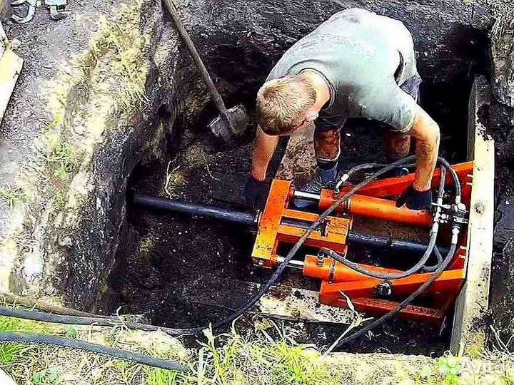 Копка колодцы,прокол,водопровод,канализациятраншеи