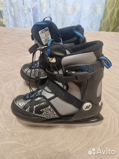 K2 Raider Ice. Коньки детские раздвижные 32-37