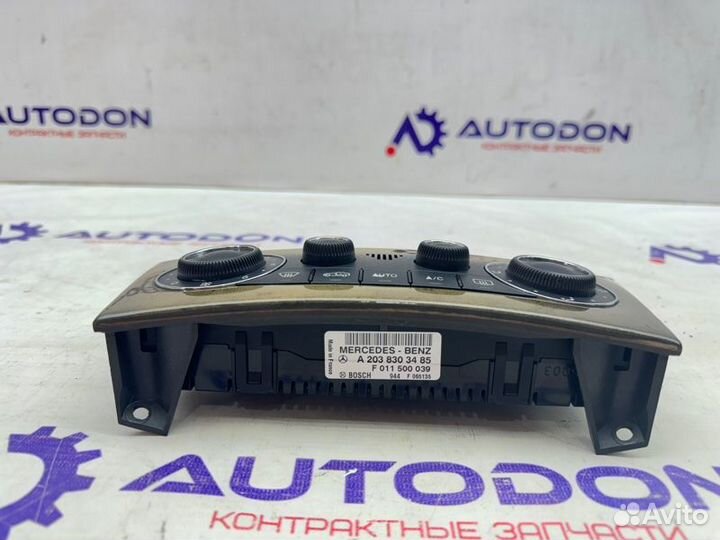 Блок управления климат-контролем Mercedes C-Class